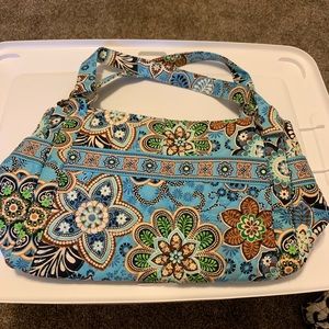 EUC Vera Bradley Stephanie in Bali Blue